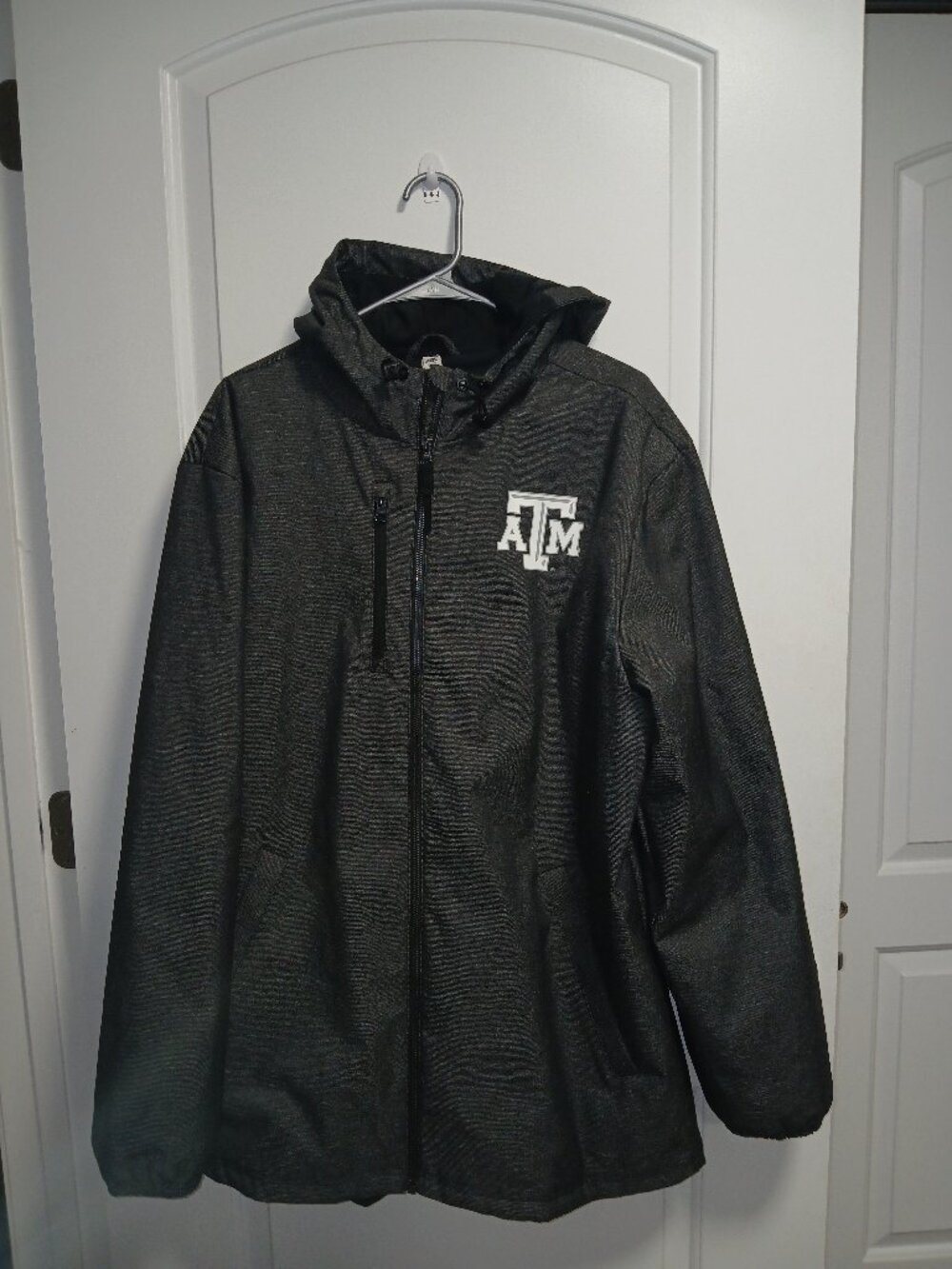 Texas A&M three quarter length sports coat by Adidas